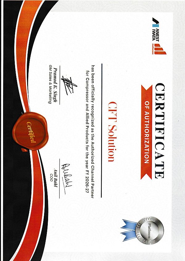 Certificate 2 - CFT Solutions