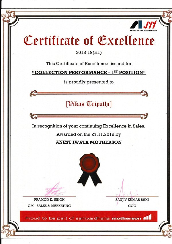 Certificate 5 - CFT Solutions